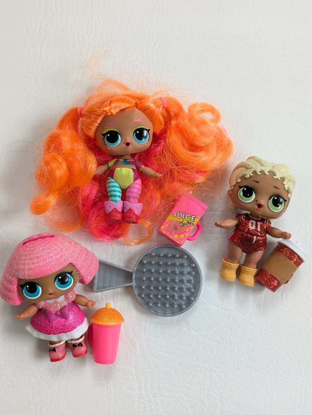 L.O.L. Suprise Lot 3 Dolls And Accessories